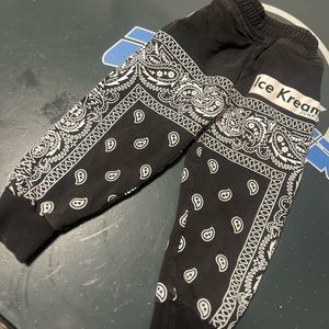Bandana print joggers